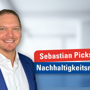 Nachhaltigkeitsmanager Sebastian Pickshaus