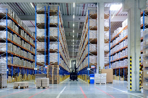 Logistik Campus Eschweiler Halle Hochregallager